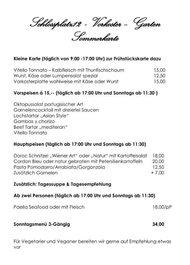 Zimmer & Appartements Am Schlossplatz Hohenems Zewnętrze zdjęcie